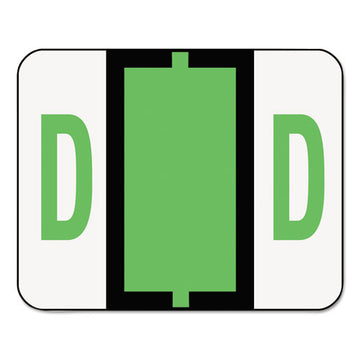 Smead® A-z Color-coded End Tab Filing Labels, D, 1 X 1.25, White, 500-roll freeshipping - TVN Wholesale